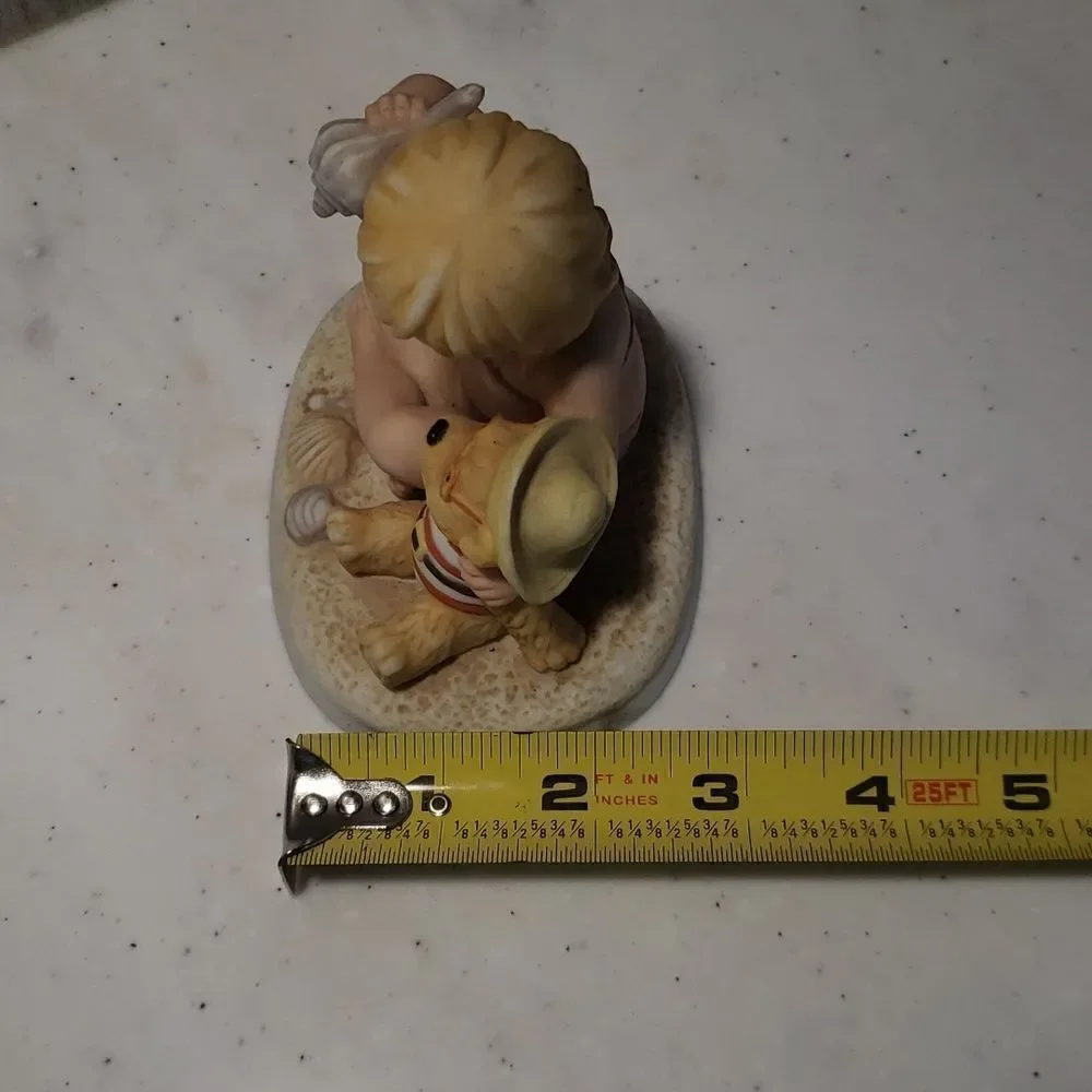 Vintage Lenox Teddy and Tiny Tots Porcelain Figurine 